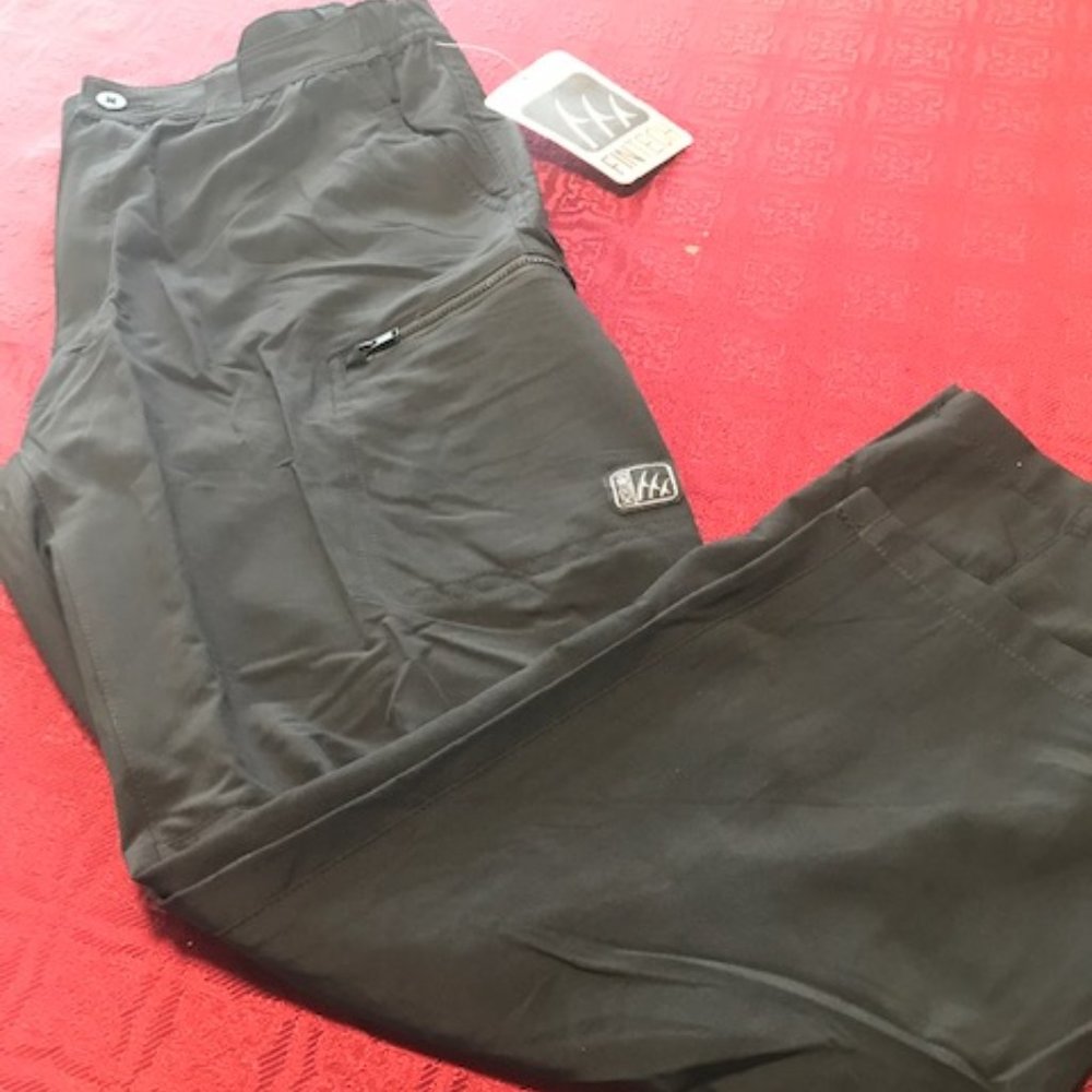 Fintech Men's Submariner Athletic / Travel Pants Black XL NWT